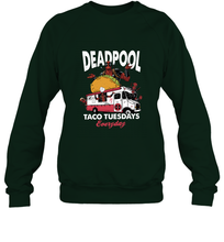 Load image into Gallery viewer, Marvel Deadpool Taco Tuesday Everyday Crewneck Sweatshirt
