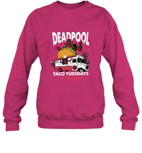 Load image into Gallery viewer, Marvel Deadpool Taco Tuesday Everyday Crewneck Sweatshirt
