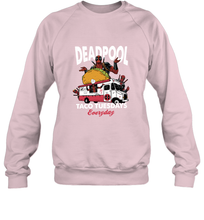 Load image into Gallery viewer, Marvel Deadpool Taco Tuesday Everyday Crewneck Sweatshirt
