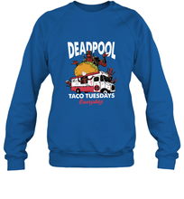 Load image into Gallery viewer, Marvel Deadpool Taco Tuesday Everyday Crewneck Sweatshirt

