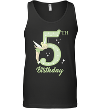 Load image into Gallery viewer, Disney Peter Pan 5th Birthday Tinkerbell Portrait Men's Tank Top
