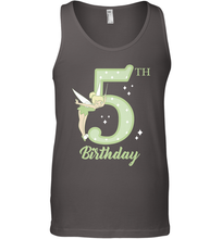Load image into Gallery viewer, Disney Peter Pan 5th Birthday Tinkerbell Portrait Men's Tank Top
