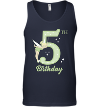 Load image into Gallery viewer, Disney Peter Pan 5th Birthday Tinkerbell Portrait Men's Tank Top

