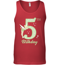 Load image into Gallery viewer, Disney Peter Pan 5th Birthday Tinkerbell Portrait Men's Tank Top
