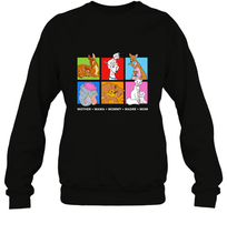 Load image into Gallery viewer, Disney Characters Colorful Mother's Day Crewneck Sweatshirt
