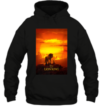 Load image into Gallery viewer, Disney The Lion King Live Action Movie Poster Hooded Sweatshirt
