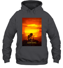 Load image into Gallery viewer, Disney The Lion King Live Action Movie Poster Hooded Sweatshirt
