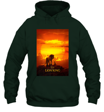 Load image into Gallery viewer, Disney The Lion King Live Action Movie Poster Hooded Sweatshirt
