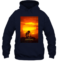 Load image into Gallery viewer, Disney The Lion King Live Action Movie Poster Hooded Sweatshirt
