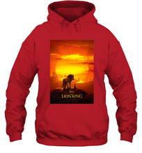 Load image into Gallery viewer, Disney The Lion King Live Action Movie Poster Hooded Sweatshirt
