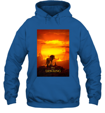 Load image into Gallery viewer, Disney The Lion King Live Action Movie Poster Hooded Sweatshirt
