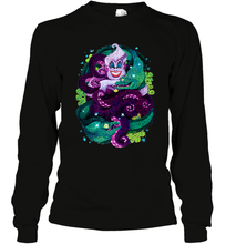 Load image into Gallery viewer, Disney The Little Mermaid Ursula Sea Witch Painting Long Sleeve T-Shirt
