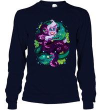 Load image into Gallery viewer, Disney The Little Mermaid Ursula Sea Witch Painting Long Sleeve T-Shirt
