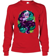 Load image into Gallery viewer, Disney The Little Mermaid Ursula Sea Witch Painting Long Sleeve T-Shirt
