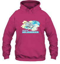 Load image into Gallery viewer, Marvel S.H.I.E.L.D. Helicarrier Protecting The Skies Hooded Sweatshirt
