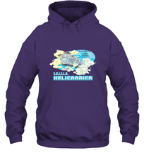 Load image into Gallery viewer, Marvel S.H.I.E.L.D. Helicarrier Protecting The Skies Hooded Sweatshirt
