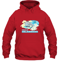 Load image into Gallery viewer, Marvel S.H.I.E.L.D. Helicarrier Protecting The Skies Hooded Sweatshirt

