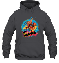 Load image into Gallery viewer, Marvel Rising Secret Warriors Ms. Marvel Portrait Logo Hooded Sweatshirt
