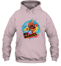 Load image into Gallery viewer, Marvel Rising Secret Warriors Ms. Marvel Portrait Logo Hooded Sweatshirt
