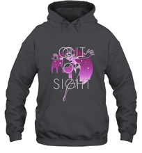 Load image into Gallery viewer, Disney Pixar Incredibles 2 Shy Violet Night Hooded Sweatshirt
