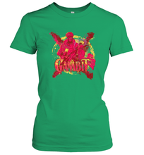 Load image into Gallery viewer, Marvel X Men Gambit Retro 90s Women's T-Shirt
