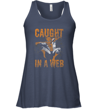 Load image into Gallery viewer, Marvel Spider Man Caught In A Web Halloween Women's Racerback Tank

