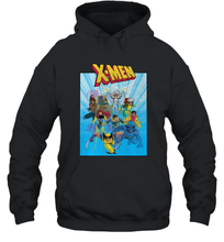 Load image into Gallery viewer, Marvel X Men Animated Series Poster Retro 90s Hooded Sweatshirt
