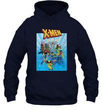 Load image into Gallery viewer, Marvel X Men Animated Series Poster Retro 90s Hooded Sweatshirt
