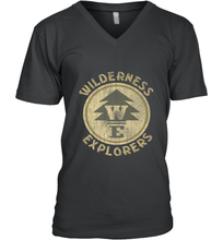 Load image into Gallery viewer, Disney Pixar Up Wilderness Explorer Badge Men's V-Neck
