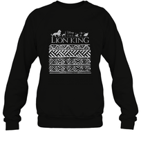 Load image into Gallery viewer, Disney Lion King Geometric Title Logo Crewneck Sweatshirt
