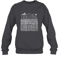 Load image into Gallery viewer, Disney Lion King Geometric Title Logo Crewneck Sweatshirt
