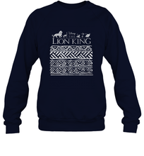 Load image into Gallery viewer, Disney Lion King Geometric Title Logo Crewneck Sweatshirt
