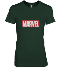 Load image into Gallery viewer, Marvel Classic Distressed Logo Women's Premium T-Shirt
