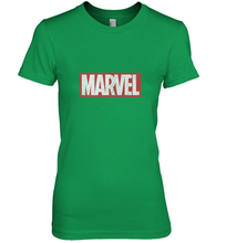 Load image into Gallery viewer, Marvel Classic Distressed Logo Women's Premium T-Shirt
