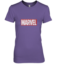Load image into Gallery viewer, Marvel Classic Distressed Logo Women's Premium T-Shirt
