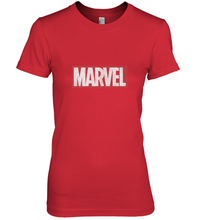 Load image into Gallery viewer, Marvel Classic Distressed Logo Women's Premium T-Shirt
