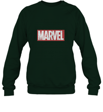 Load image into Gallery viewer, Marvel Classic Distressed Logo Crewneck Sweatshirt
