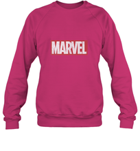 Load image into Gallery viewer, Marvel Classic Distressed Logo Crewneck Sweatshirt
