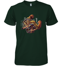 Load image into Gallery viewer, Marvel The Defenders Luke Cage Iron Fist Men's Premium T-Shirt
