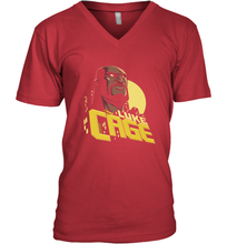 Load image into Gallery viewer, Marvel The Defenders Luke Cage Profile Men's V-Neck
