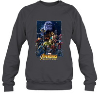 Load image into Gallery viewer, Marvel Avengers Infinity War Neon Team 2 Crewneck Sweatshirt
