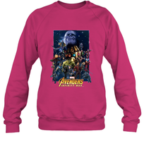 Load image into Gallery viewer, Marvel Avengers Infinity War Neon Team 2 Crewneck Sweatshirt
