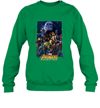 Load image into Gallery viewer, Marvel Avengers Infinity War Neon Team 2 Crewneck Sweatshirt
