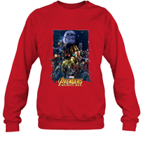 Load image into Gallery viewer, Marvel Avengers Infinity War Neon Team 2 Crewneck Sweatshirt
