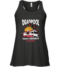 Load image into Gallery viewer, Marvel Deadpool Taco Tuesday Everyday Women's Racerback Tank

