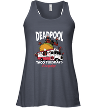 Load image into Gallery viewer, Marvel Deadpool Taco Tuesday Everyday Women's Racerback Tank
