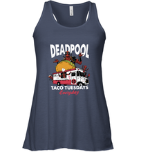 Load image into Gallery viewer, Marvel Deadpool Taco Tuesday Everyday Women's Racerback Tank
