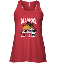 Load image into Gallery viewer, Marvel Deadpool Taco Tuesday Everyday Women's Racerback Tank

