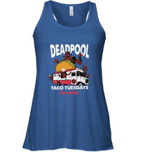Load image into Gallery viewer, Marvel Deadpool Taco Tuesday Everyday Women's Racerback Tank

