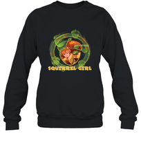 Load image into Gallery viewer, Marvel Rising secret Warriors Squirrel Girl Symbol Fill Crewneck Sweatshirt
